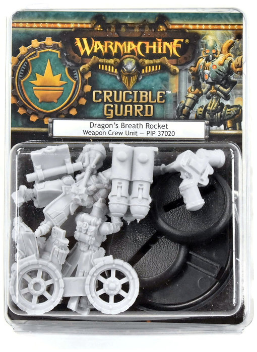 WARMACHINE Dragon's Breath Rocket crucible guard
