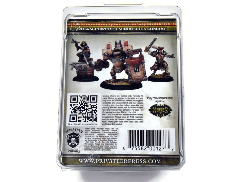 WARMACHINE Gorman di Wulfe, Rogue Alchemist METAL mercenaries