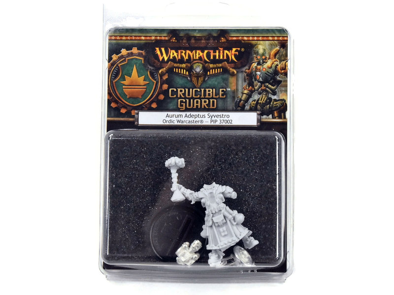 WARMACHINE Aurum Adeptus Syvestro METAL crucible guard