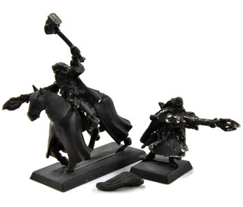 THE EMPIRE Wizard on Foot & Mounted #1 METAL Fanatsy