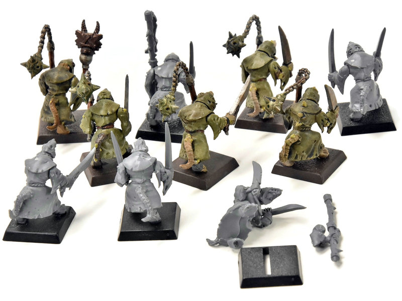 Games Workshop SKAVEN 10 Plague Monks #4 Fantasy