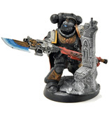 Games Workshop DEATHWATCH Watchmaster #1 Converted WELL PAINTED