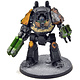SPACE MARINES Contemptor Dreadnought #2 WELL PAINTED Forge World Salamanders