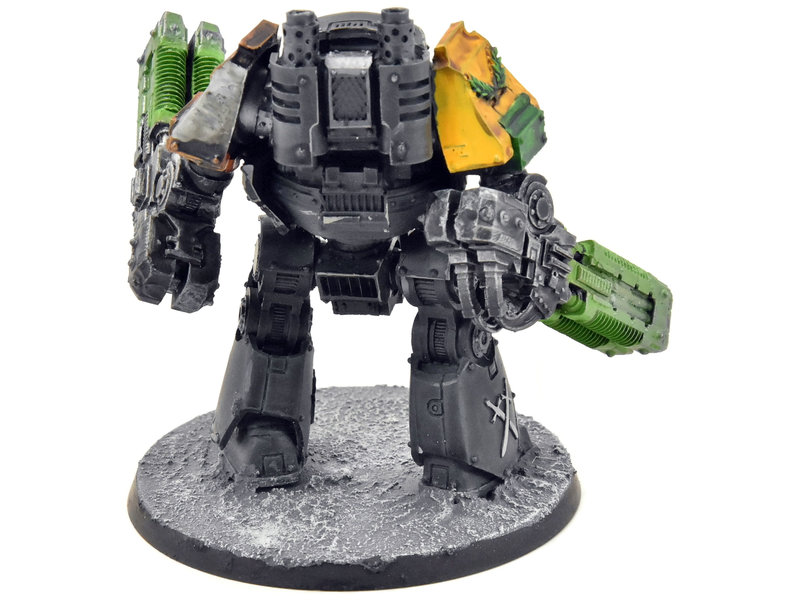 Forge World SPACE MARINES Contemptor Dreadnought #2 WELL PAINTED Forge World Salamanders