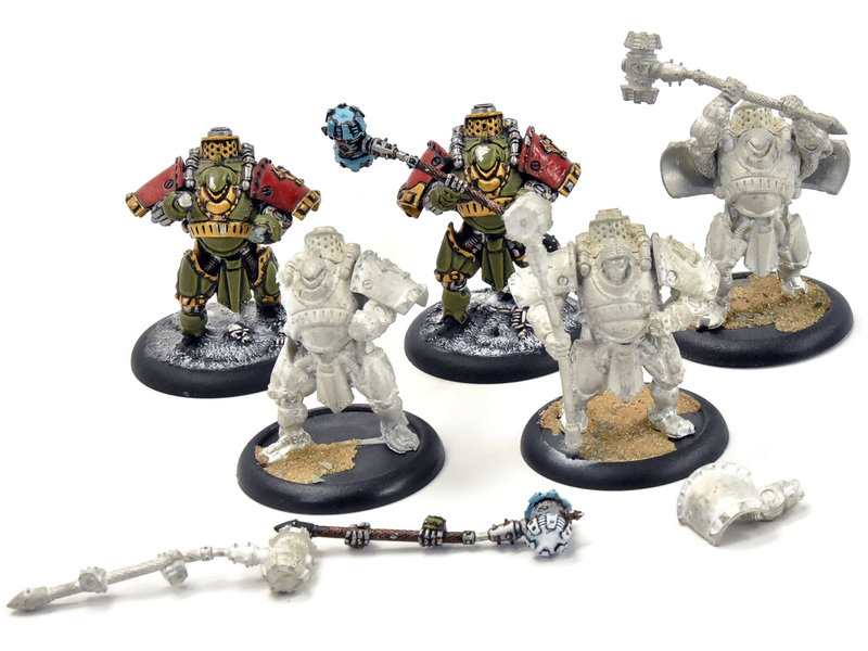 WARMACHINE Man-O-War, Demolition Corps #1 METAL some incomplete Khador