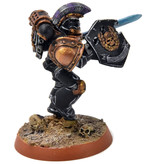Games Workshop SPACE MARINES Captain #1 WELL PAINTED Iron Hands Warhammer 40K