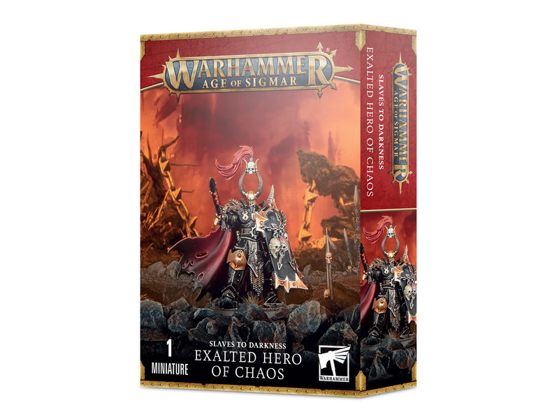 Games Workshop Slaves To Darkness Exalted Hero Of Chaos