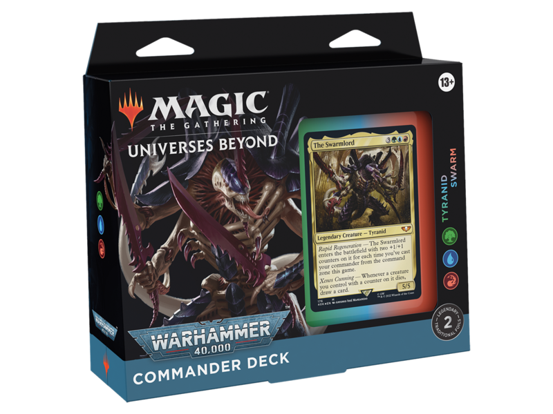 Magic The Gathering MTG - Warhammer 40'000 Commander Deck - Tyranid Swarm