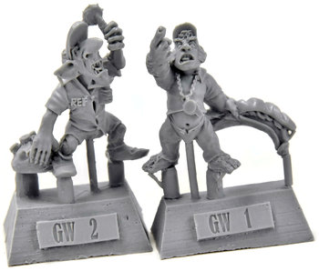 BLOOD BOWL 2 Goblin and halfling Referees #1 FORGE WORLD