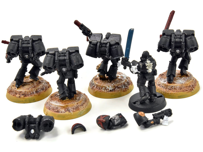 Games Workshop BLOOD ANGELS 5 Death Compagny with Jump Packs #1 METAL 40K