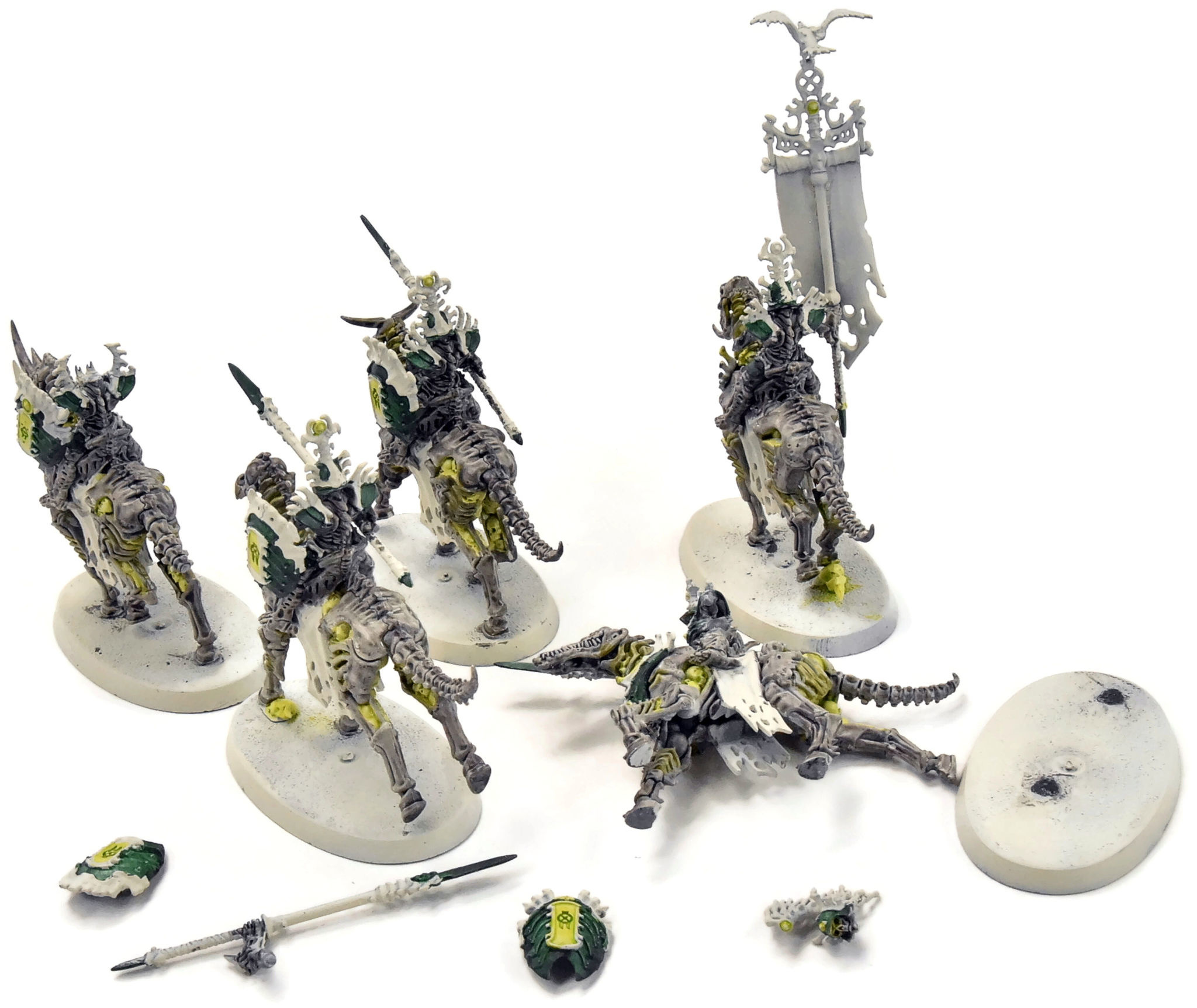 OSSIARCH BONEREAPERS 5 Kavalos Deathriders #1 Sigmar