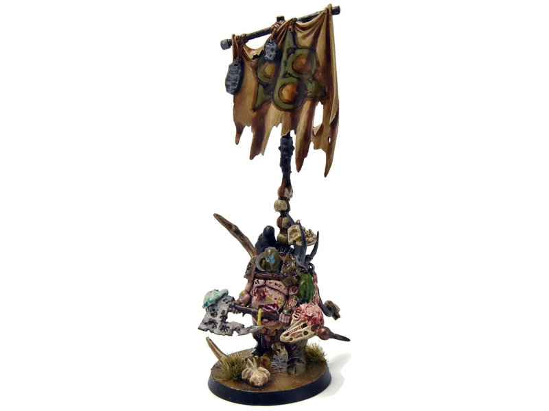 Games Workshop MAGGOTKIN OF NURGLE Lord of Plague #1 CONVERTED WELL PAINTED Sigmar