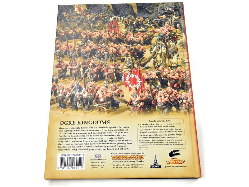 Games Workshop OGRE KINGDOMS Army Book codex Used Very Good Condition