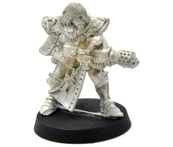 ADEPTA SORORITAS Battle Sister with Flamer #1 METAL no backpack 40K