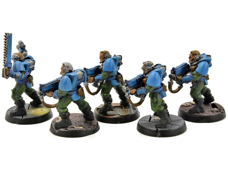Games Workshop SPACE MARINES 5 Scout #3 WELL PAINTED Warhammer 40K