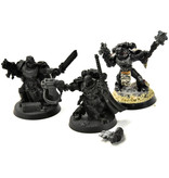 Games Workshop SPACE MARINES 3 Space Marines Commander & Sword Brethen #1 Warhammer 40K