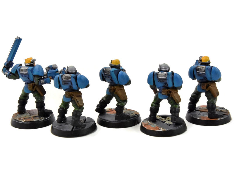 Games Workshop SPACE MARINES 5 Scout #2 WELL PAINTED Warhammer 40K