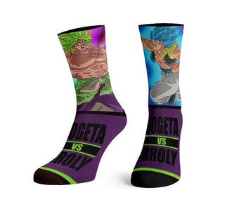 Dragon Ball - Gogeta Vs Broly Panel Crew Sock