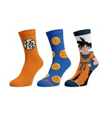Bioworld Dragon Ball Z - Super 3Pk Socks
