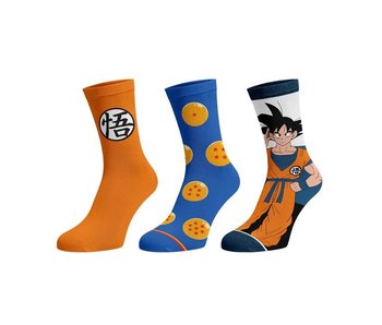 Dragon Ball Z - Super 3Pk Socks