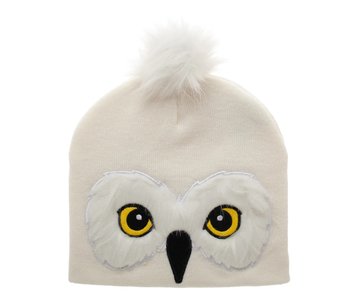 Harry Potter - Hedwig Acrylic Yarn Embroidery Fur Beanie