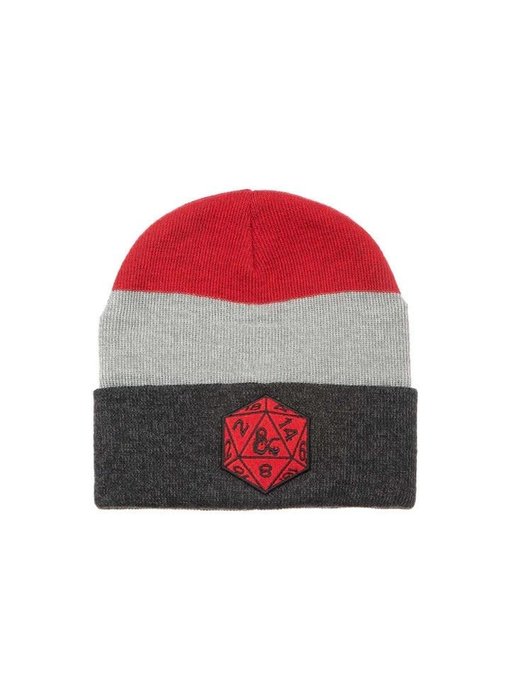 Dungeons And Dragons - D20 Marled Cuff Beanie Stripe