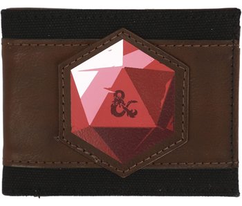 Dungeons And Dragons - Woven Label Canvas Pu Bifold Wallet
