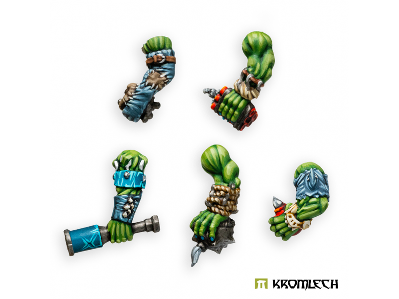 Kromlech Orc Storm Riderz Arms with Explosives (KRCB326)