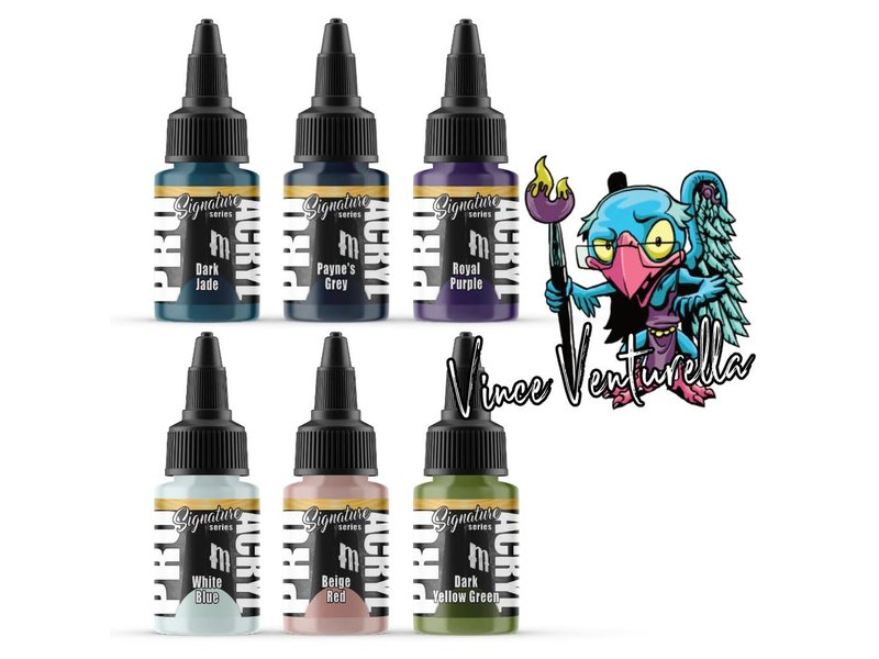 Pro Acryl Signature Series Set 1 - Vince Venturella Pro Acryl Signature Series Set 1 - Vince Venturella