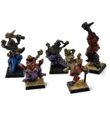 Games Workshop ORCS & GOBLINS 5 Squig Hoppers #1 METAL Fantasy