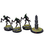 HORDES Sentry Stones & Mannikins METAL circle orboros