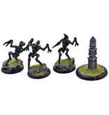 HORDES Sentry Stones & Mannikins METAL circle orboros