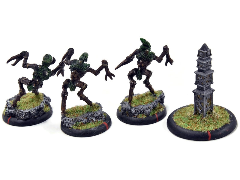 HORDES Sentry Stones & Mannikins METAL circle orboros