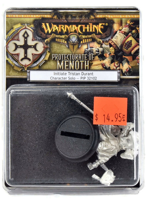 WARMACHINE Iniate Tristan Durant METAL NEW protectorate of menoth