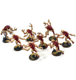 Games Workshop TYRANIDS 8 Genestealers #5 Warhammer 40K WELL PAINTED Brood