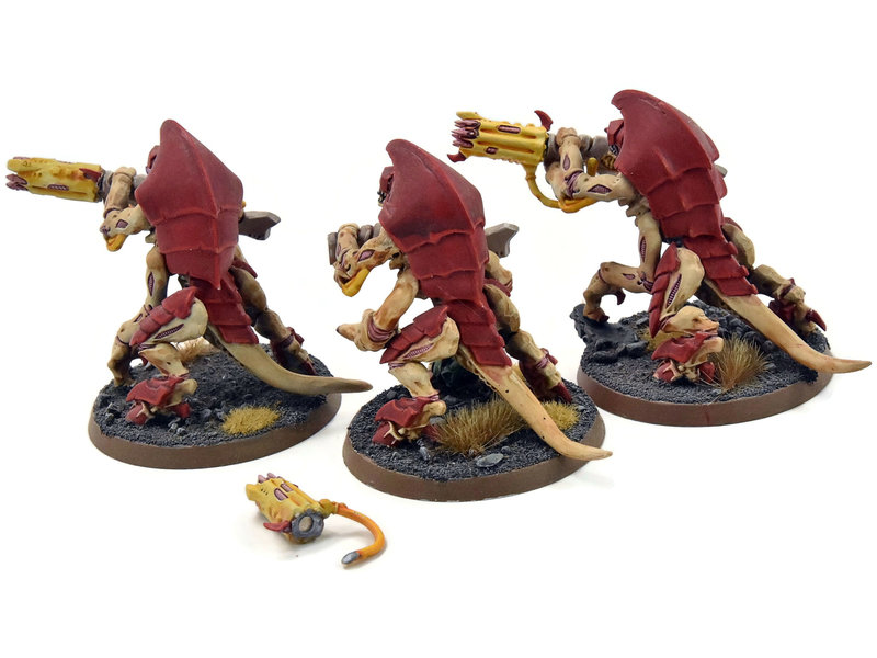Games Workshop TYRANIDS 3 Hive Guards #1 Warhammer 40K WELL PAINTED