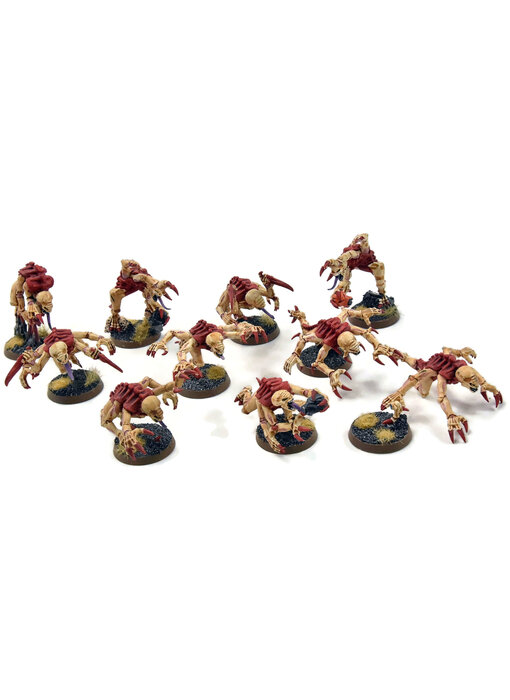 TYRANIDS 10 Genestealers #3 Warhammer 40K WELL PAINTED