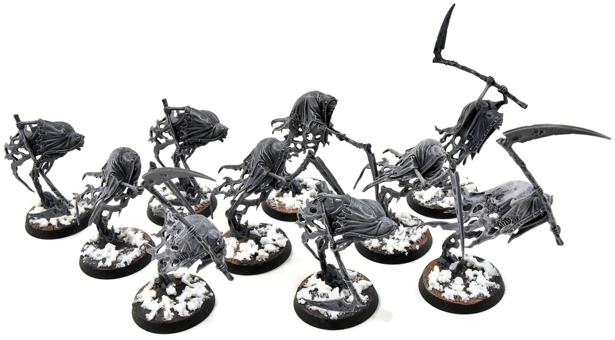 Warhammer Age Of Sigmar: Grimghast Reapers - 10-Piece Nighthaunt Spirit Unit Plastic Kit