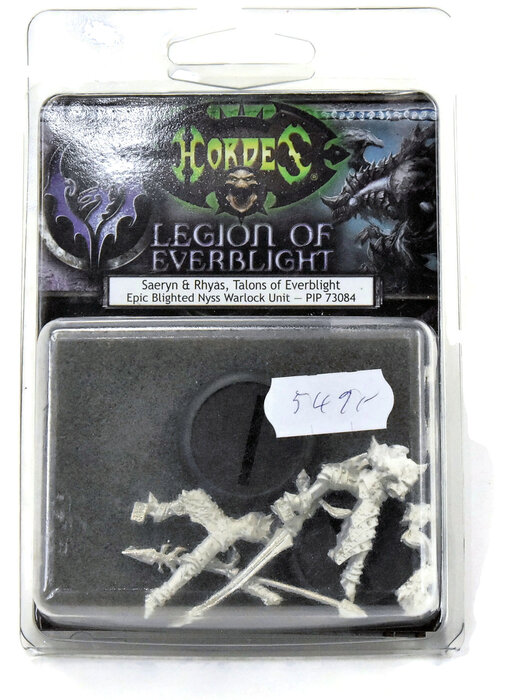 HORDES Saeryn & Rhyas Talons of Everblight NEW METAL legion of everblight