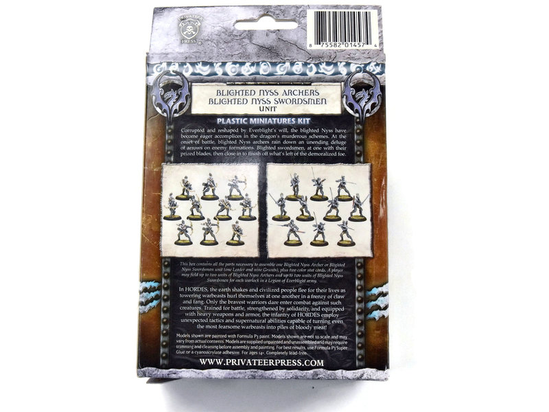 HORDES Blighted Nyss Archers Swordsmen Unit NEW legion of everblight