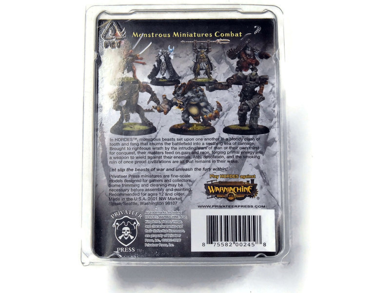 HORDES Shredders(2) Light Warbeasts NEW METAL legion of everblight