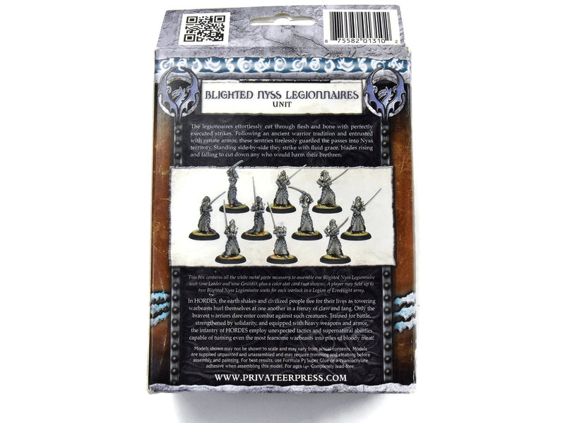 HORDES Blighted Nyss Legionnaires NEW METAL legion of everblight