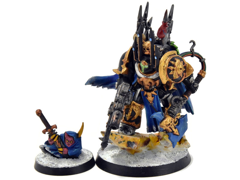 Games Workshop CHAOS SPACE MARINES Chaos Lord in Terminator #2 Warhammer 40K