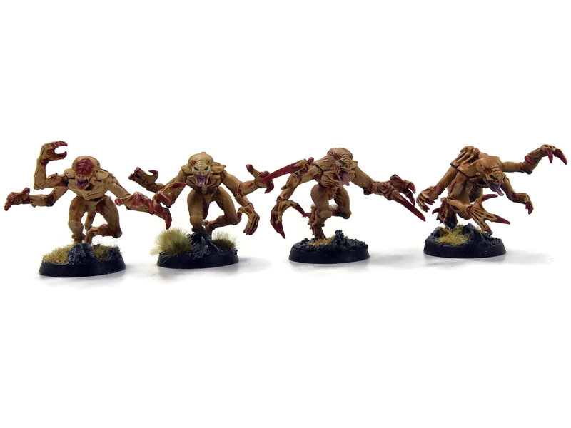 Games Workshop TYRANIDS 8 Genestealers #2 WELL PAINTED Warhammer 40K