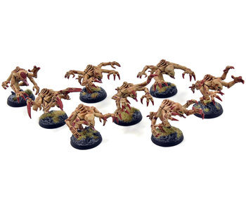 TYRANIDS 8 Genestealers #3 WELL PAINTED Warhammer 40K