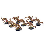 Games Workshop TYRANIDS 8 Genestealers #3 WELL PAINTED Warhammer 40K