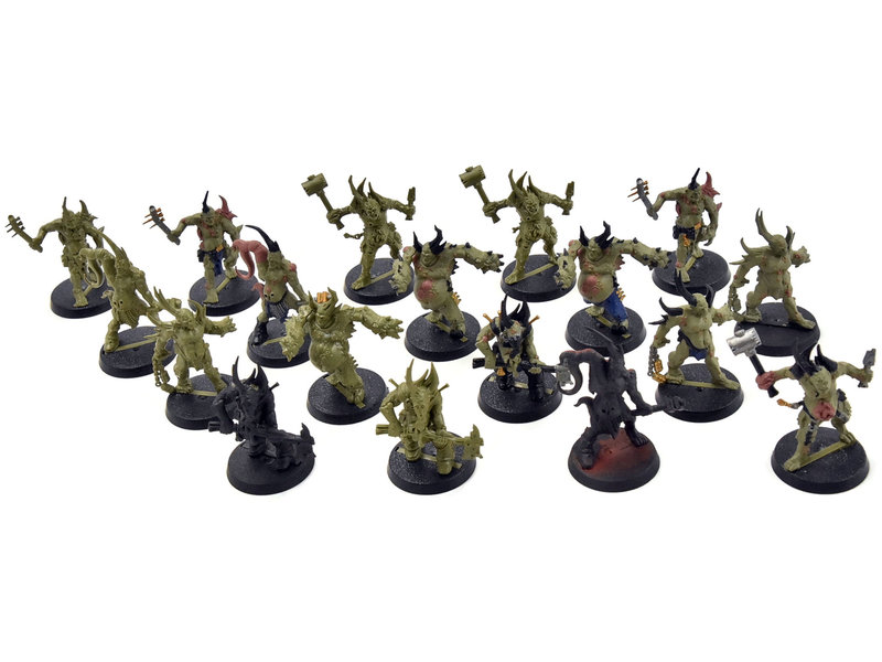 Games Workshop DEATH GUARD 18 Poxwalkers #1 Warhammer 40K