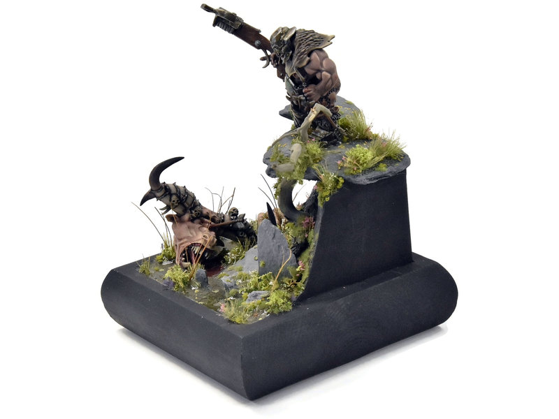 Games Workshop OGOR MAWTRIBES Ogor Hunter Maneater Beastmen Diorama PRO PAINTED