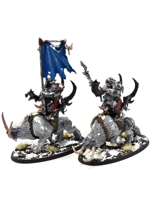OGRE KINGDOMS Mournfang Cavalry Pack #2 PRO PAINTED Sigmar
