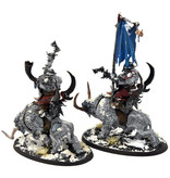 Games Workshop OGRE KINGDOMS Mournfang Cavalry Pack #2 PRO PAINTED Sigmar